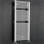 termoarredo sanremo 1110x500 interasse 450 bianco lazzarini - Edil Casa | Arredo bagno Termoarredi, Design di interni